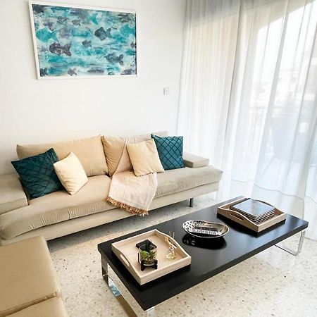 Direct Sea View & Quality Bed - Kings Palace 1 Bed Paphos Luaran gambar