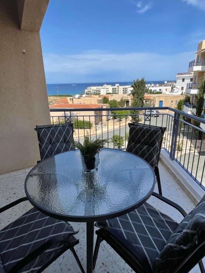 Direct Sea View & Quality Bed - Kings Palace 1 Bed Paphos Luaran gambar